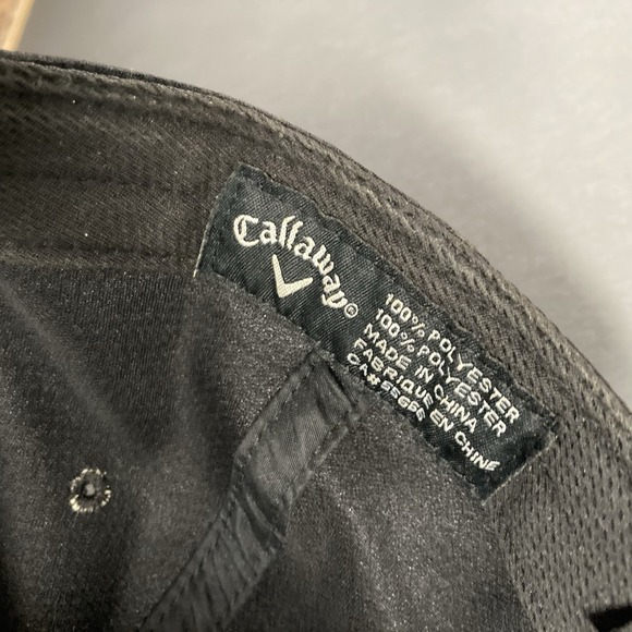 Callaway Great Big Bertha Sir Issac Black Mesh Golf Hat Cap Embroidered Adjustab - Picture 6 of 6